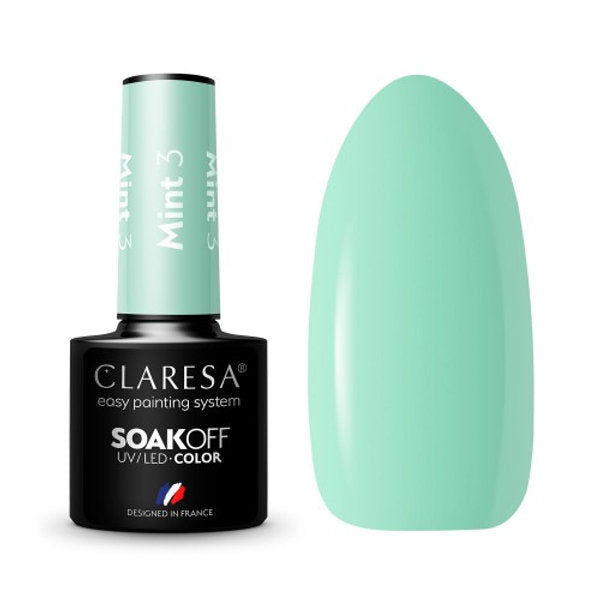 Claresa MINT 3 Gel Nail Polish 5 g
