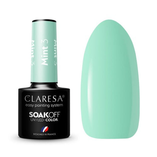 Claresa MINT 3 Gel Nail Polish 5 g