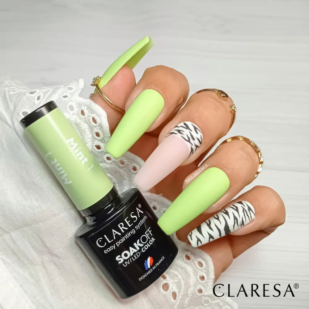 Claresa MINT 1 Gel Nail Polish 5 g