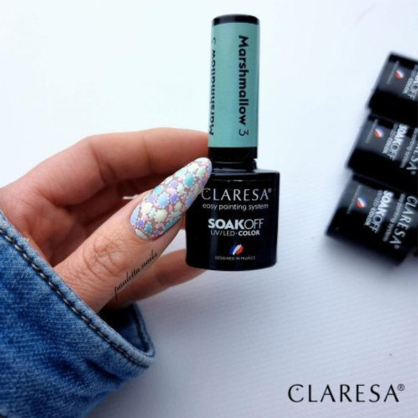 Claresa MARSHMALLOW 3 Gel Polish 5 ml