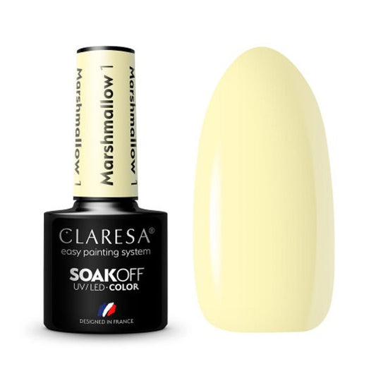Claresa MARSHMALLOW 1 Gel Polish 5 ml