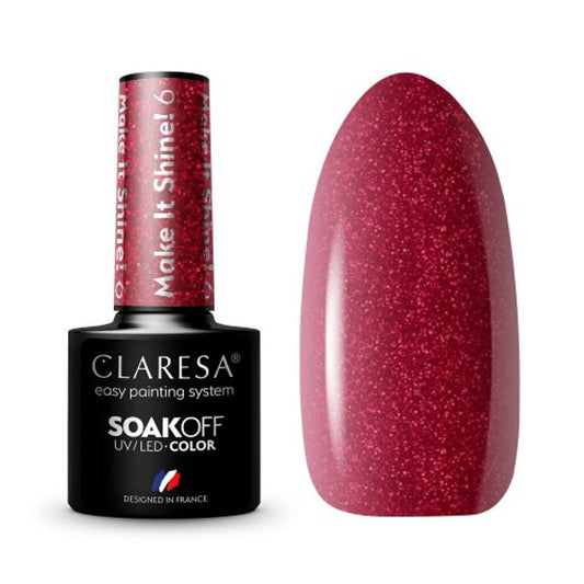 Claresa MAKE IT SHINE! 6 Gel Polish 5 ml