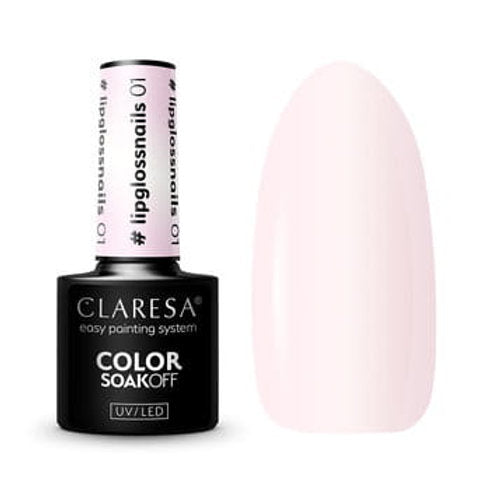 Claresa #LIPGLOSSNAILS 01 Gel Polish 5 ml