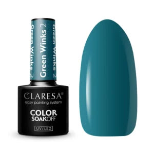 Claresa GREEN WINKS 2 Gel Polish 5 ml