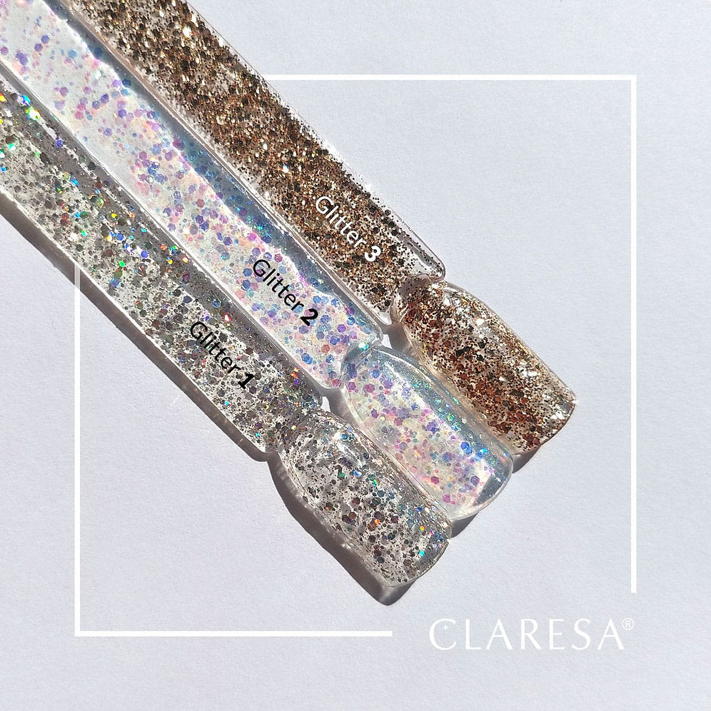 Claresa GLITTER 3 Gel Polish 5 ml