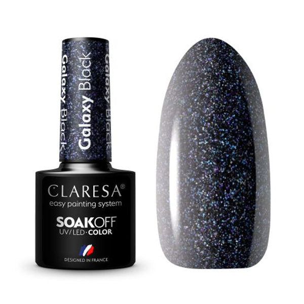 Claresa GALAXY BLACK Gel Polish 5 ml