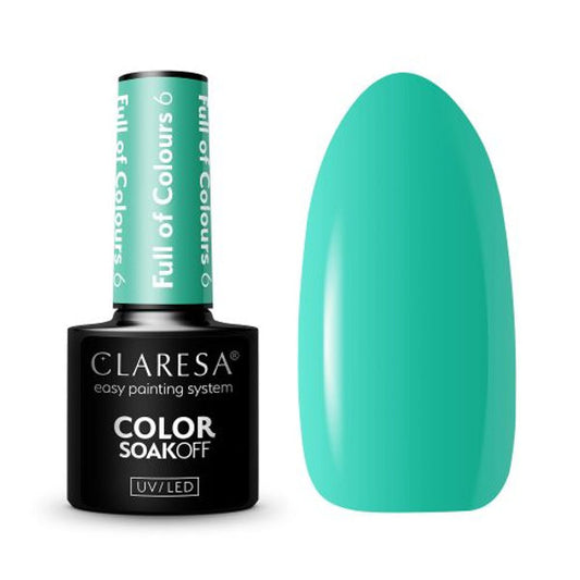 Claresa FULL OF COLOURS 6 Gel Nail Polish 5 g