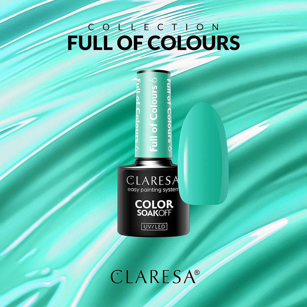 Claresa FULL OF COLOURS 6 Gel Nail Polish 5 g