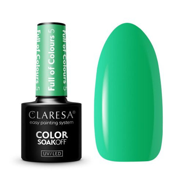 Claresa FULL OF COLOURS 5 Gel Nail Polish 5 g