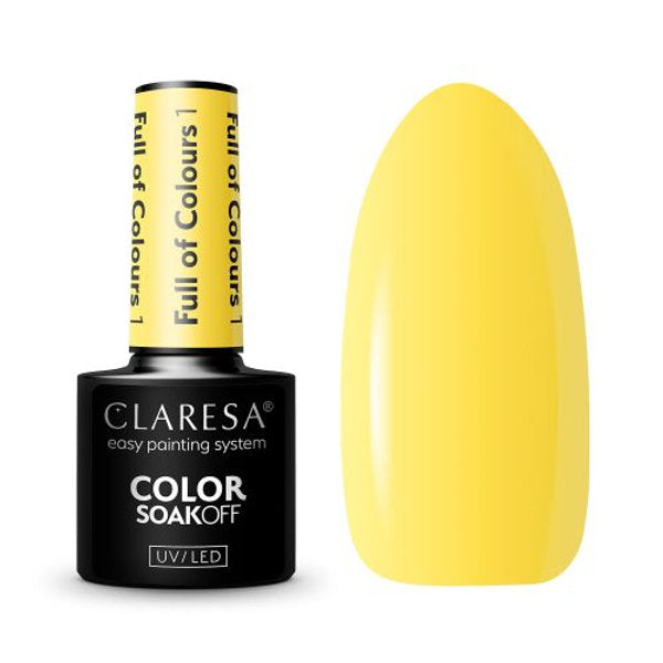 Claresa FULL OF COLOURS 1 Gel Nail Polish 5 g