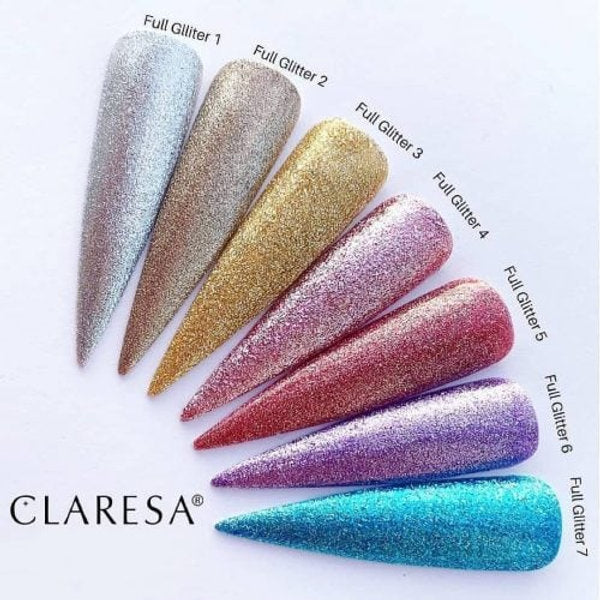 Claresa FULL GLITTER 6 Gel Polish 5 ml