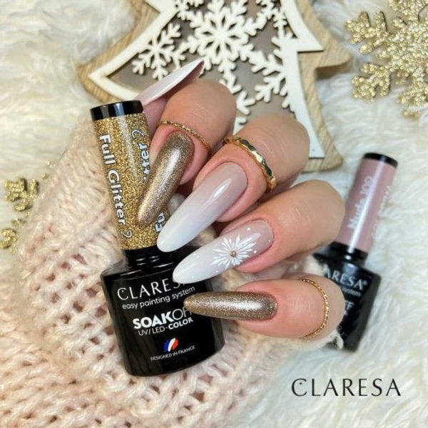 Claresa FULL GLITTER 2 Gel Polish 5 ml