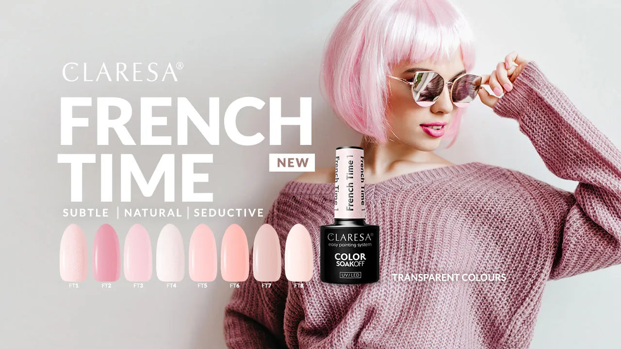 Claresa FRENCH TIME 2 Gel Polish 5 g