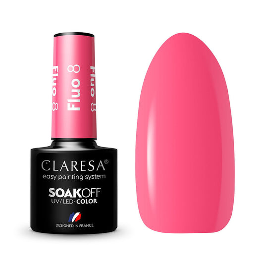 Claresa FLUO 8 Gel Polish 5 ml