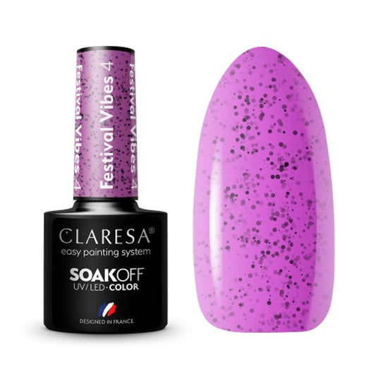Claresa FESTIVAL VIBES 4 gel polish 5 g