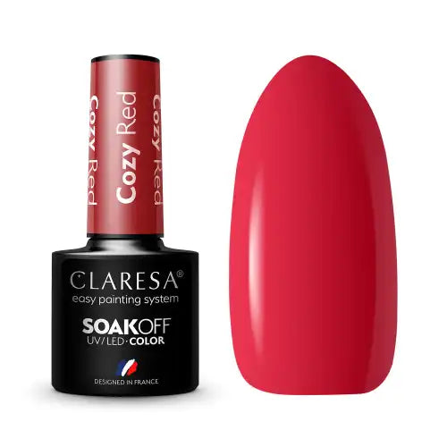 Claresa COZY RED Gel Polish 5 ml