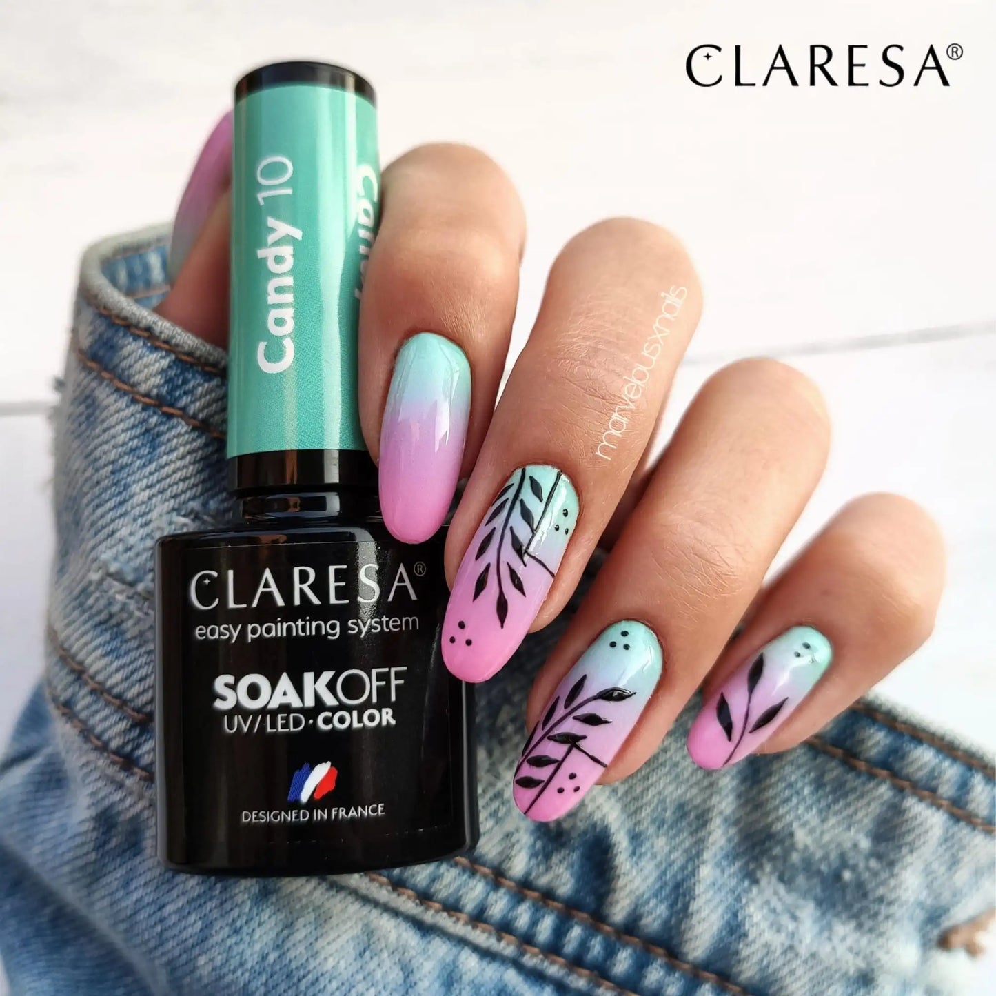 Claresa CANDY 10 Gel Polish 5 ml