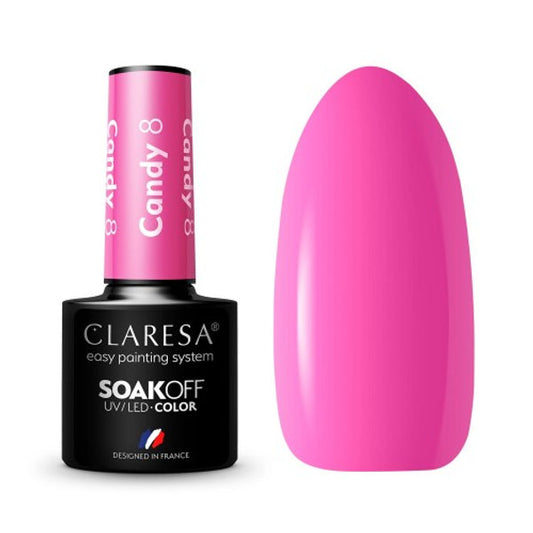Claresa CANDY 8 Gel Polish 5 ml