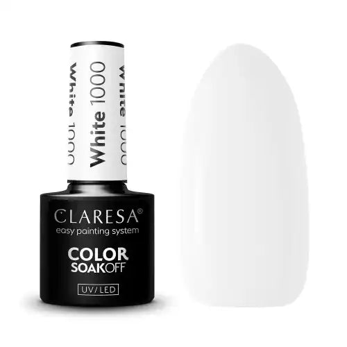 Claresa WHITE 1000 Gel Polish 5 ml