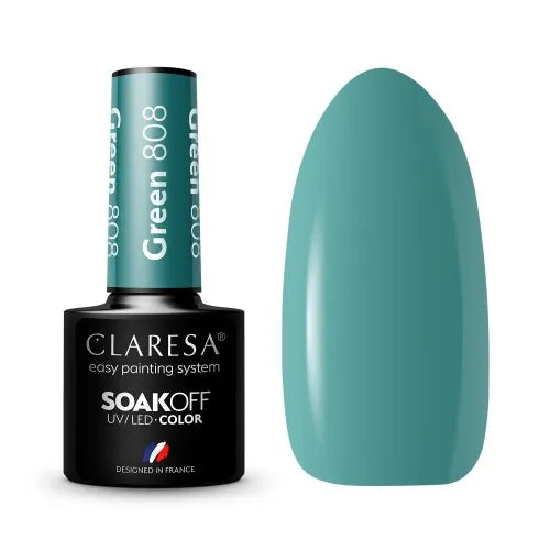 Claresa GREEN 808 Gel Polish 5 ml