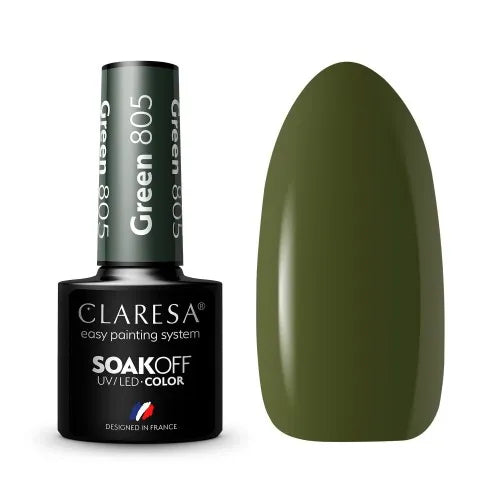 Claresa GREEN 805 Gel Polish 5 ml