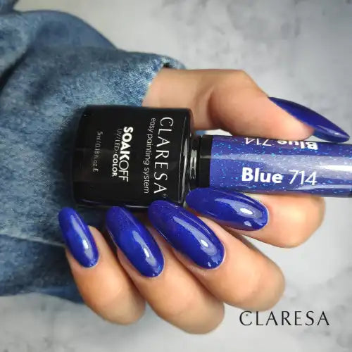 Claresa BLUE 714 Gel Polish 5 ml