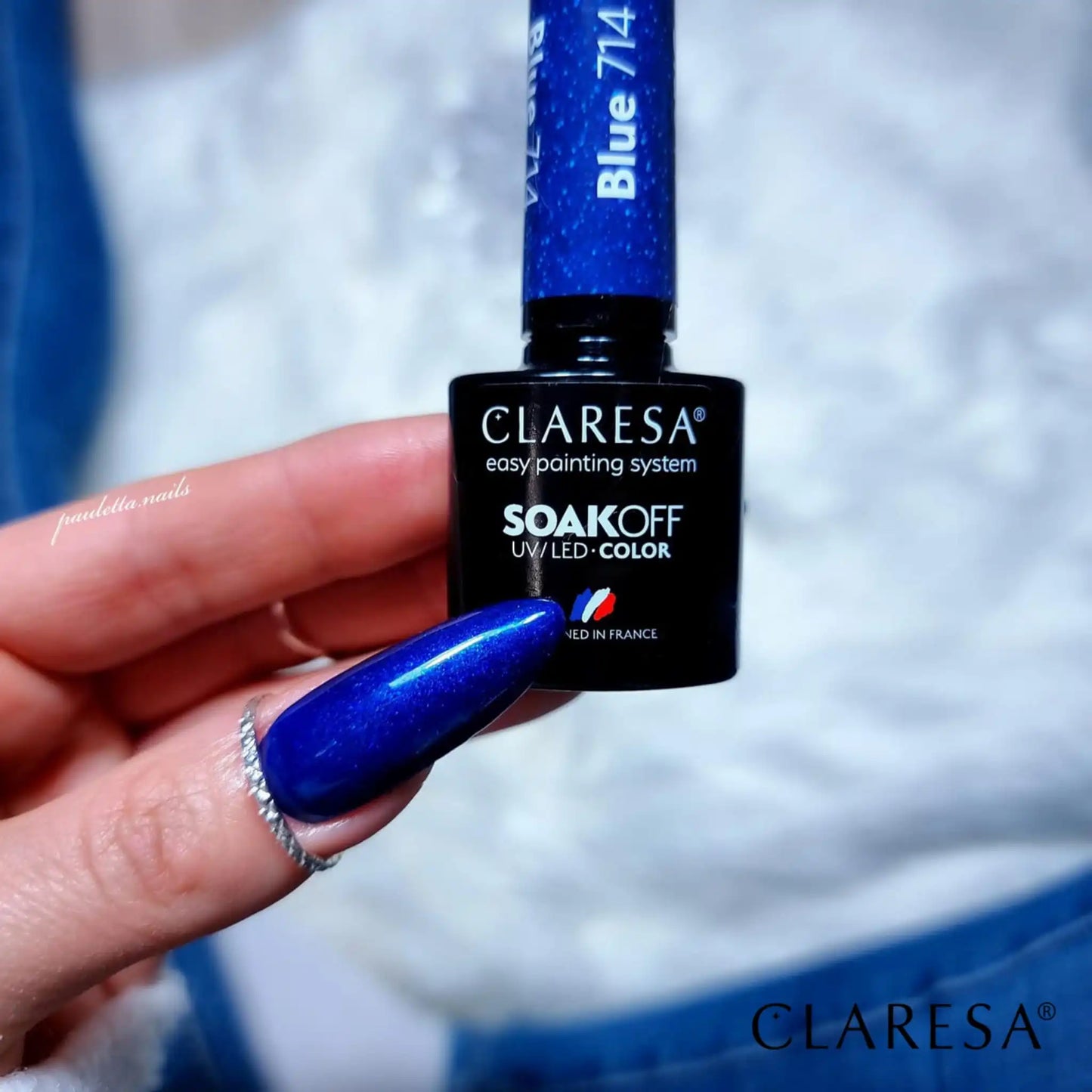 Claresa BLUE 714 Gel Polish 5 ml