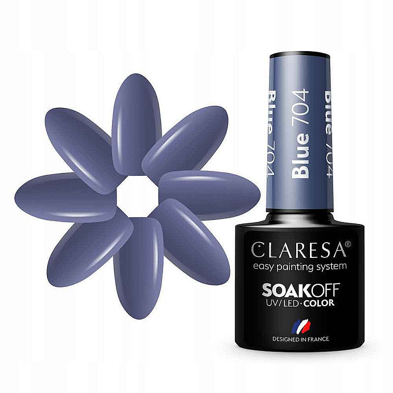 Claresa BLUE 704 Gel Polish 5 ml