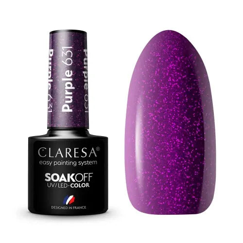 Claresa PURPLE 631 Gel Polish 5 ml