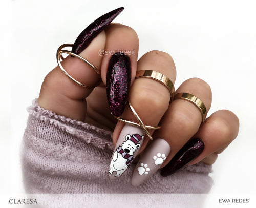 Claresa PURPLE 631 Gel Polish 5 ml