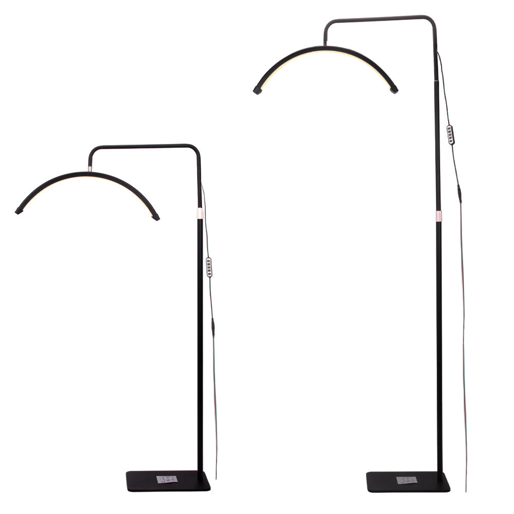 Arc floor lamp 36W LED , shadowless, Moon Light, black