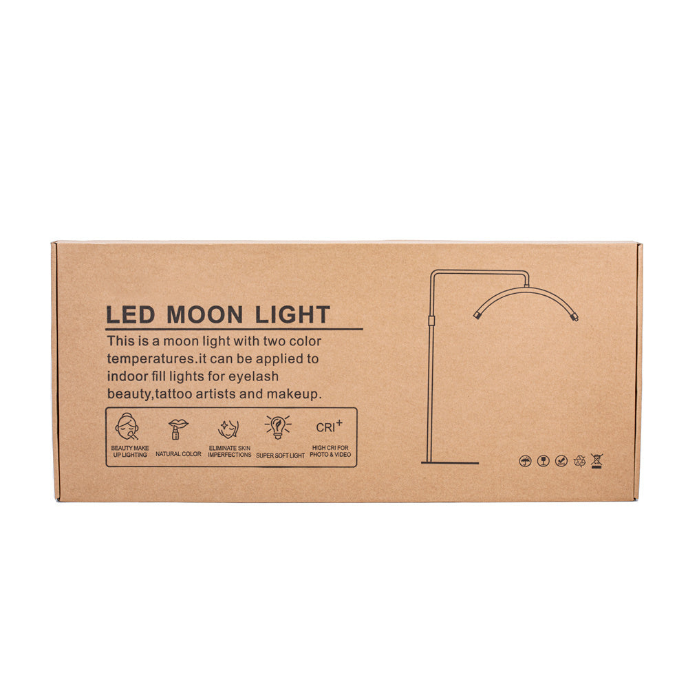 Arc floor lamp 36W LED , shadowless, Moon Light, black