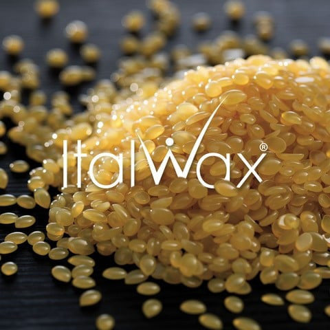 ItalWax Natural Film Wax, a low-temperature hard wax in drops for strip-free hair removal, 500 g