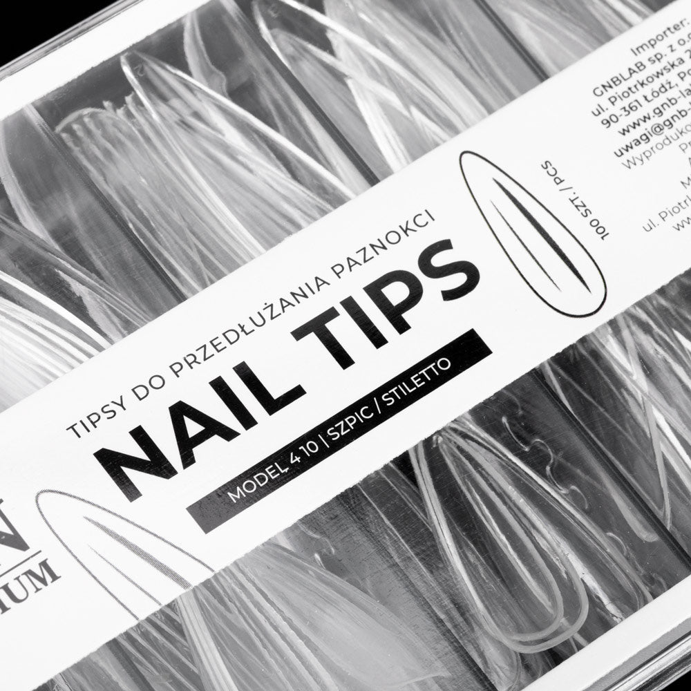 Nail Tips Premium Almond tips for quick nail extensions 100 pcs