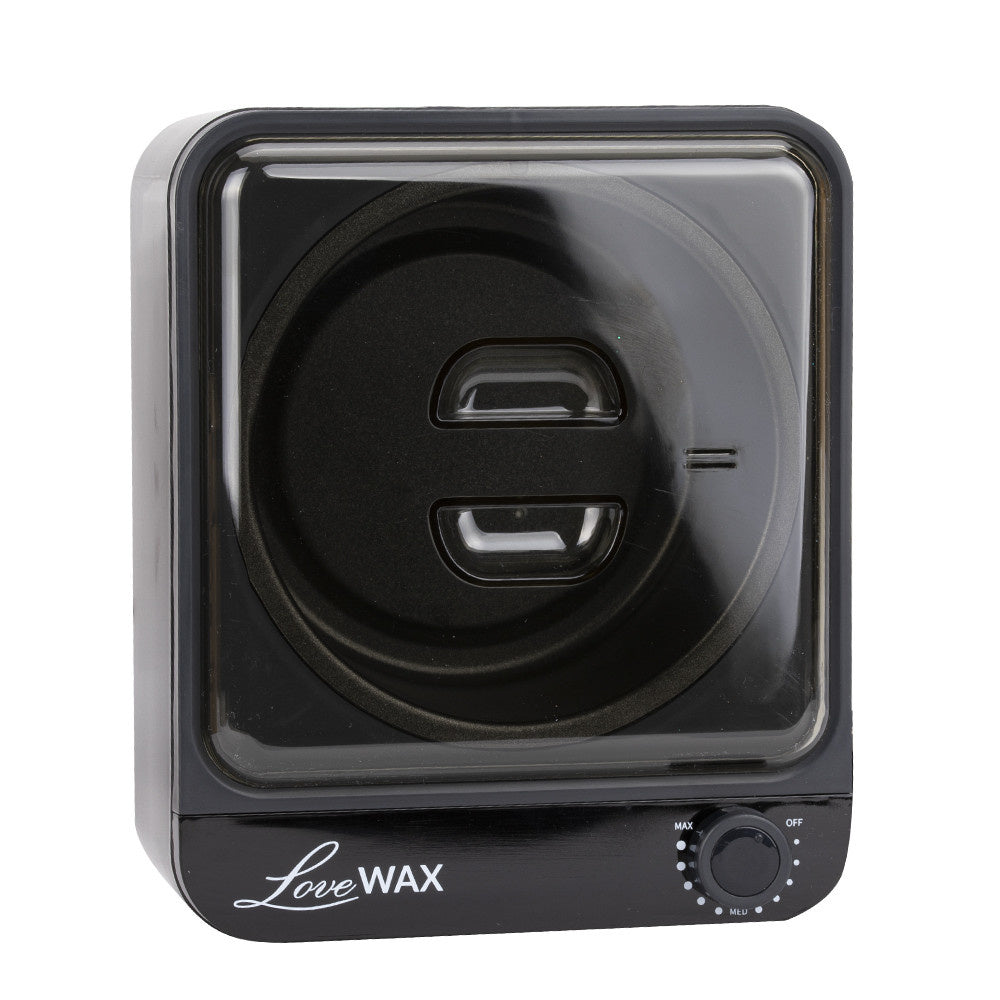 Wax heater for cans with Teflon insert LoveWax black 500 ml