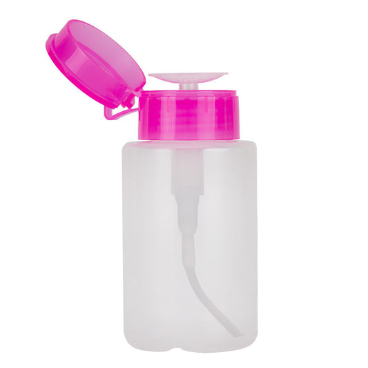 Pump dispenser for liquids pink 150 ml