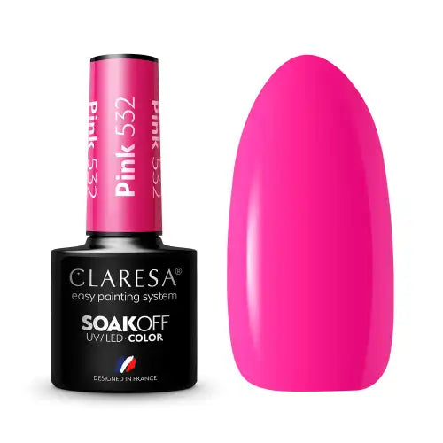 Claresa PINK 532 Gel Polish 5 ml