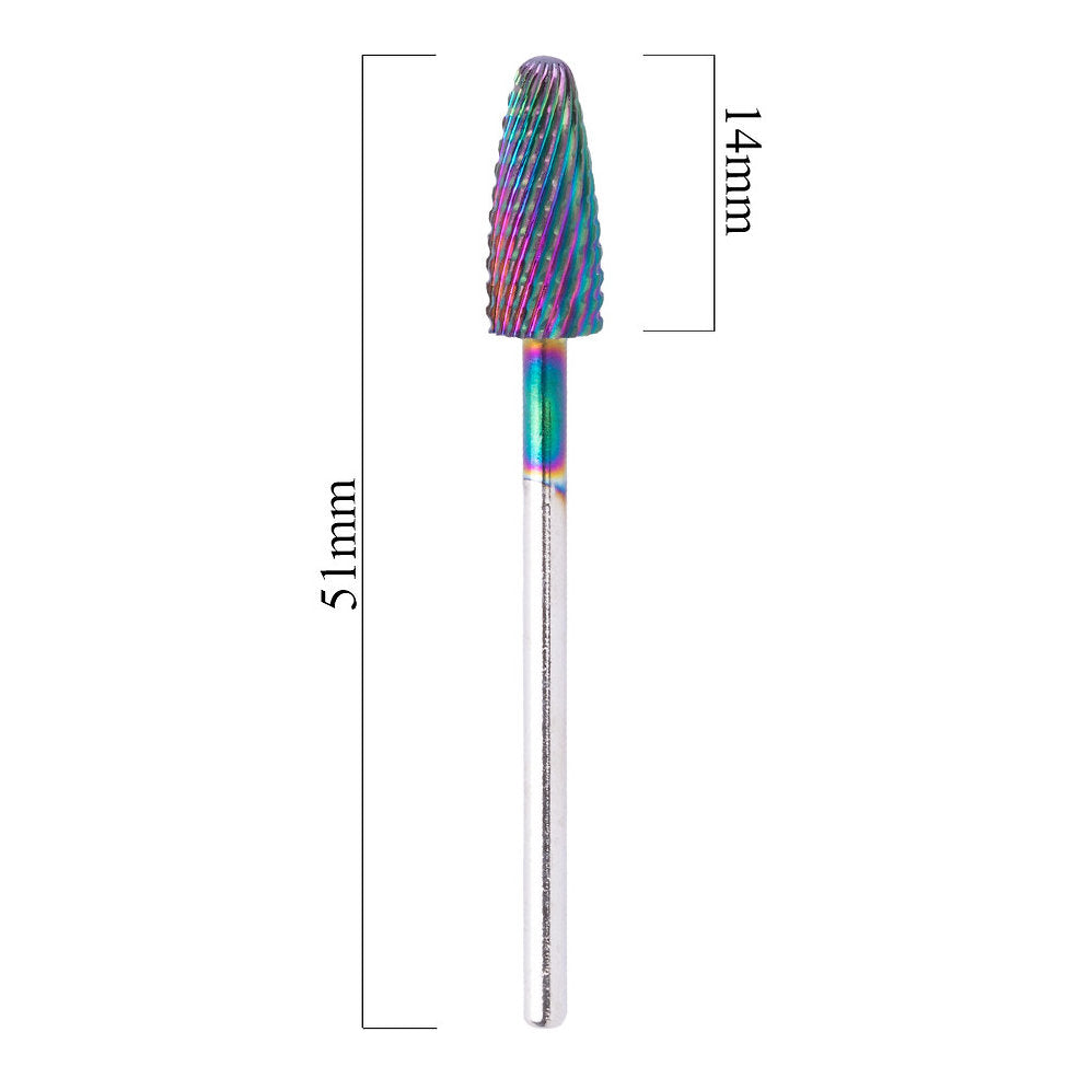 Professional cobalt tungsten rainbow bit model Flame 2 M 3/32"