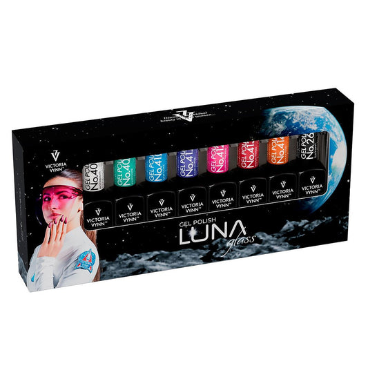 8 Pack "Lunaglass" Collection+ FREE MAGNET