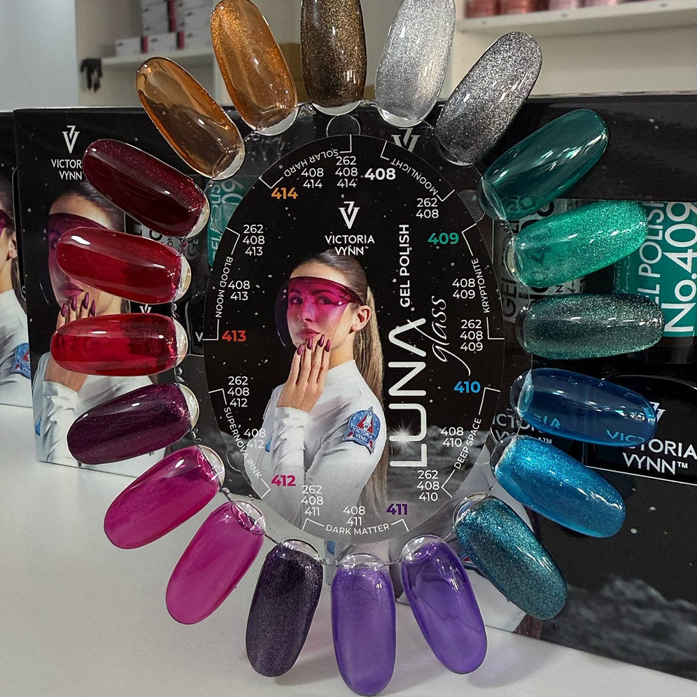 8 Pack "Lunaglass" Collection+ FREE MAGNET