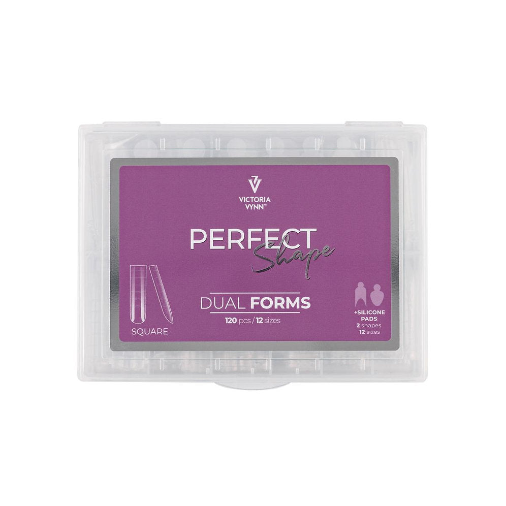 PERFECT SHAPE DUAL FORMS Square, 120 pcs Dual forms, square shape