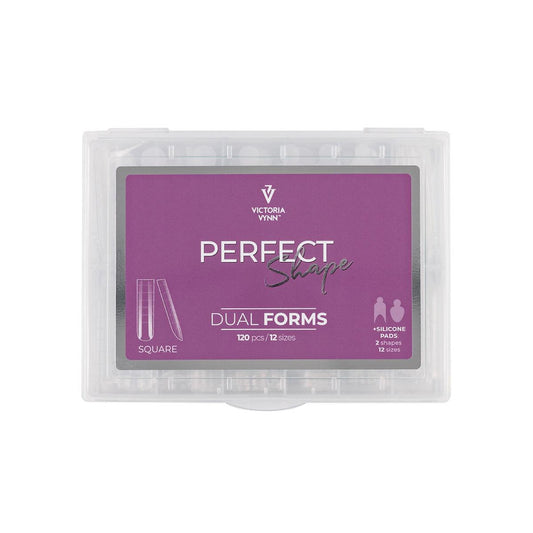 PERFECT SHAPE DUAL FORMS Square, 120 pcs Dual forms, square shape