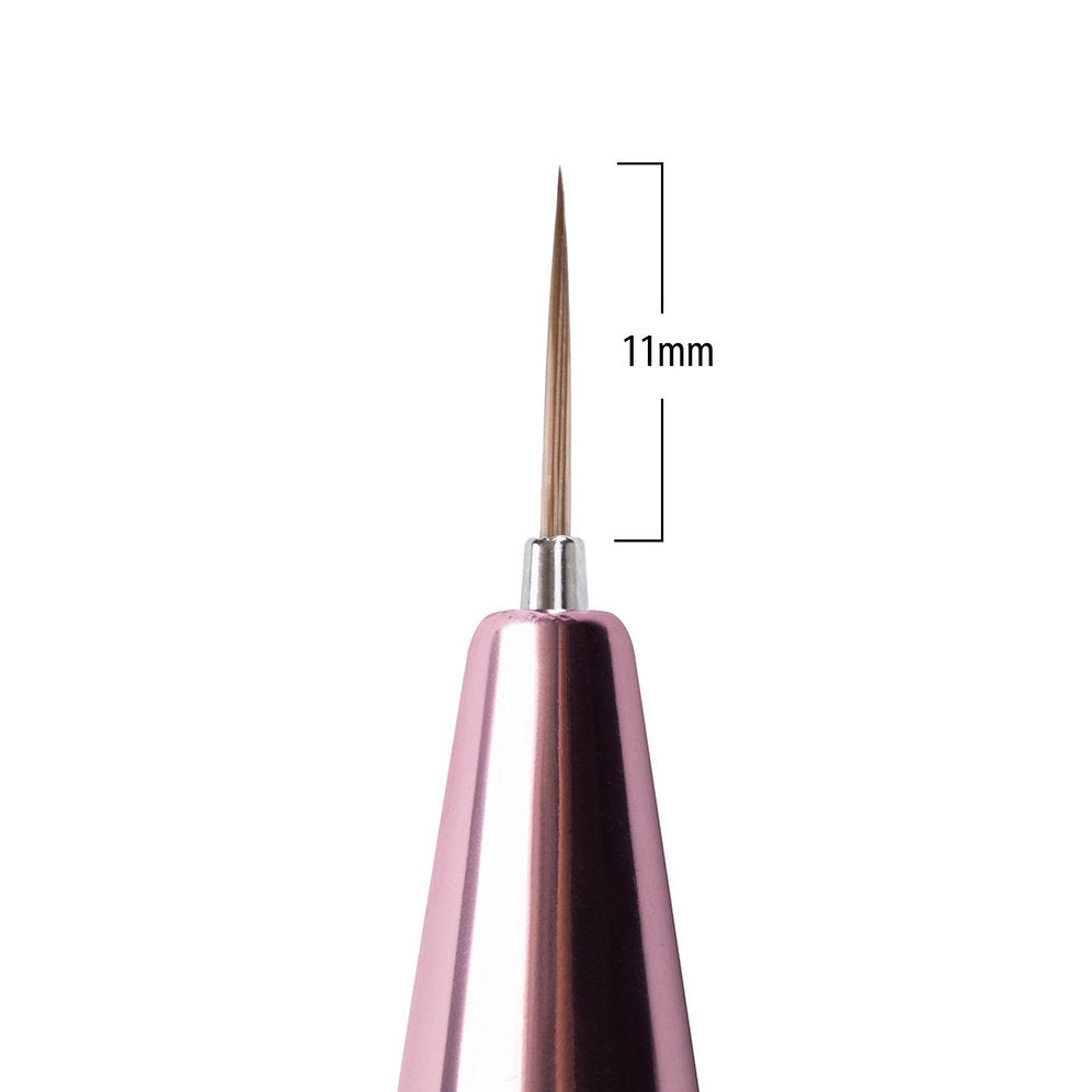 Automatic Liner Medium Pro Art Rose Gold Molly Nails 11mm Brush