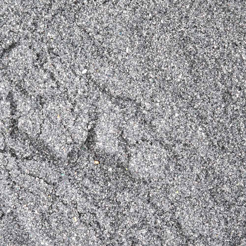 Mirror effect nail art dust MollyLac Glass Effect Silver No. 2