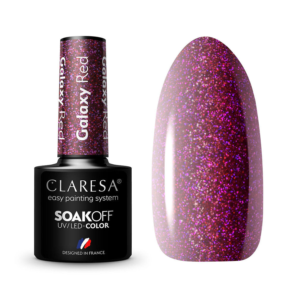 Claresa GALAXY RED Gel Polish 5 ml