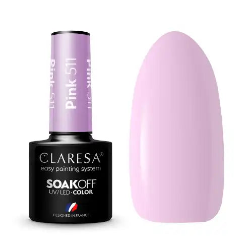 Claresa PINK 511 Gel Polish 5 ml