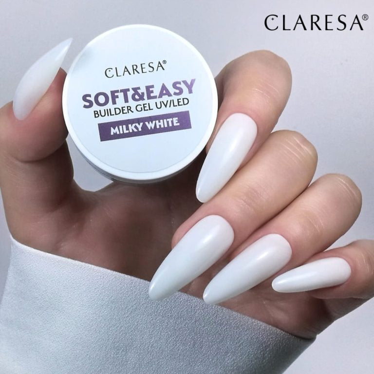 Claresa SOFT&EASY Builder Gel MILKY WHITE 45g