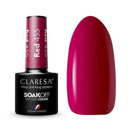 Claresa RED 435 Gel Polish 5 ml
