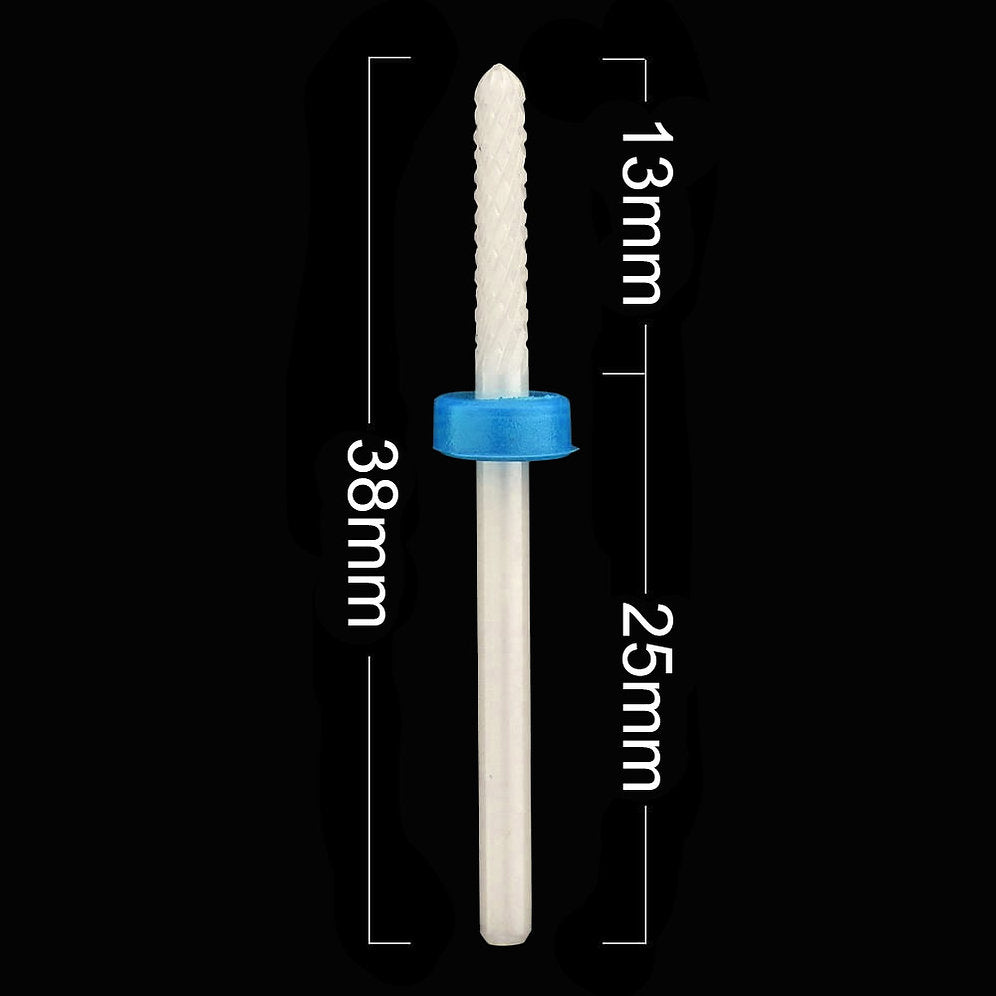 Ceramic Cuticle Bit Small Barrel Ball