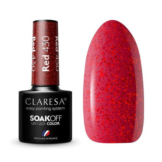 Claresa RED 430 Gel Polish 5 ml